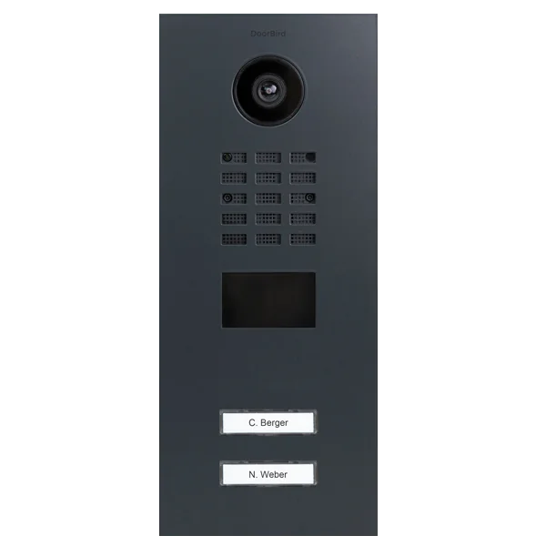 D2202V IP video dverová stanica – RAL 7016