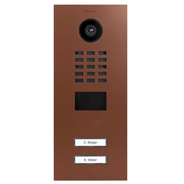 D2202V IP video dverová stanica – RAL 8004