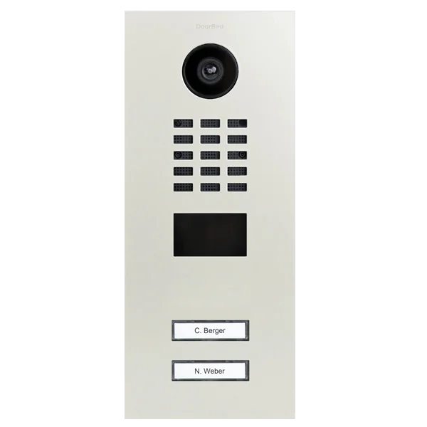 D2202V IP video dverová stanica – RAL 9010