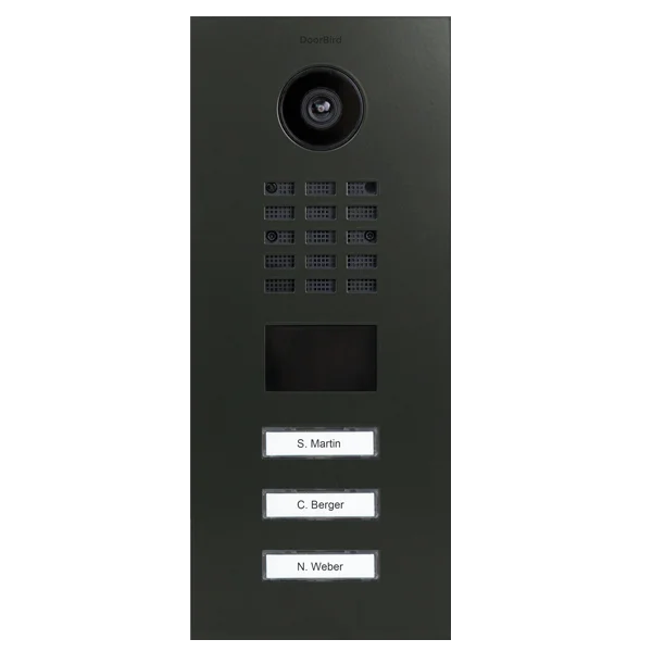 D2203V IP video dverová stanica – RAL 6006