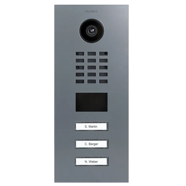 D2203V IP video dverová stanica – RAL 7001