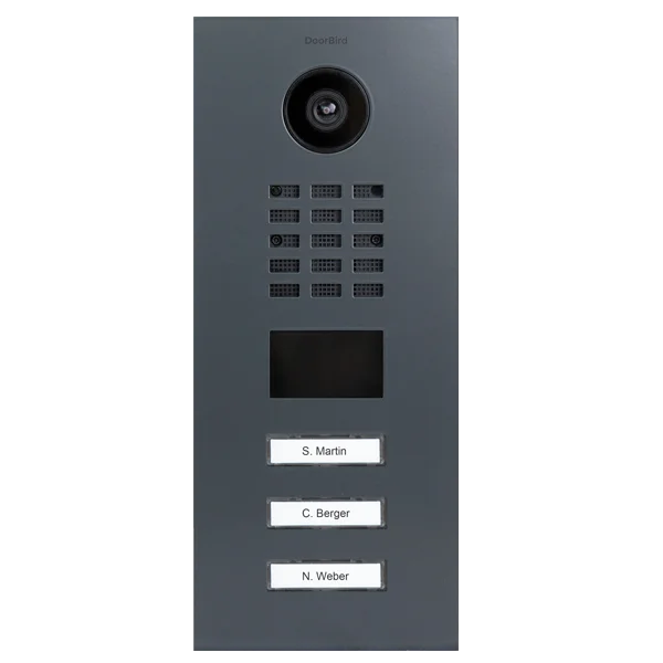 D2203V IP video dverová stanica – RAL 7015