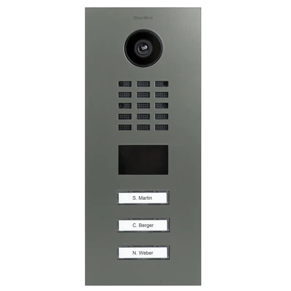 D2203V IP video dverová stanica – RAL 7033