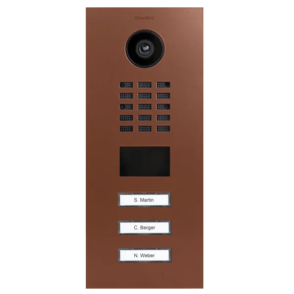 D2203V IP video dverová stanica – RAL 8004