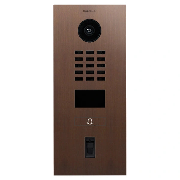 D2201FV Fingerprint 50 IP video dverová stanica, 1 tlačidlo, čítačka odtlačkov prstov - 58 prevedení
