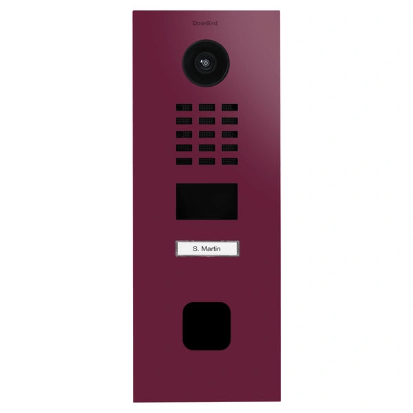 D2201FV EKEY sLine – RAL 4004 Bordová fialová