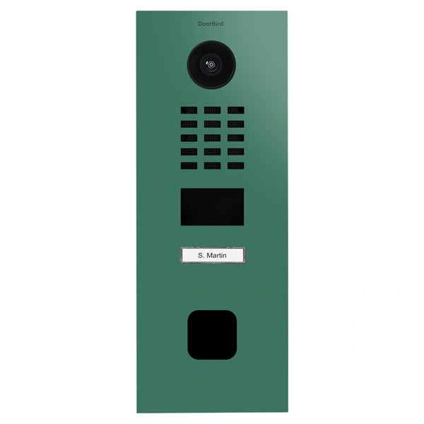 D2201FV EKEY sLine – RAL 6000 Patinovaná zelená