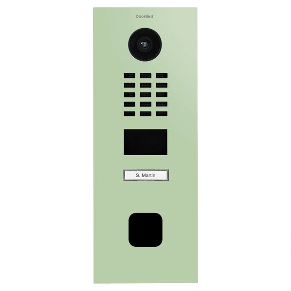 D2201FV EKEY sLine – RAL 6019 Pastelová zelená