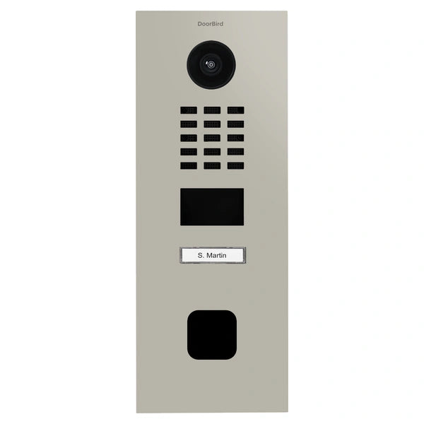 D2201FV EKEY sLine – RAL 7044 Hodvábnesivá