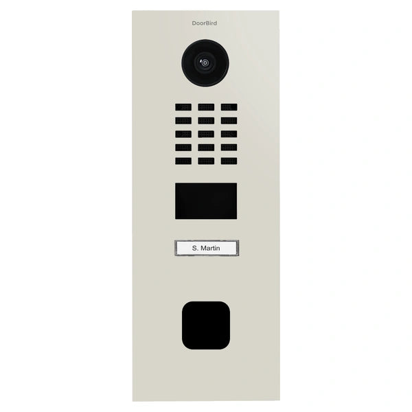 D2201FV EKEY sLine – RAL 9002 Sivo biela