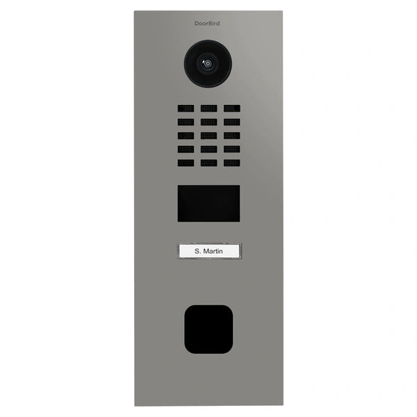 D2201FV EKEY sLine – RAL 9007 Sivý hliník