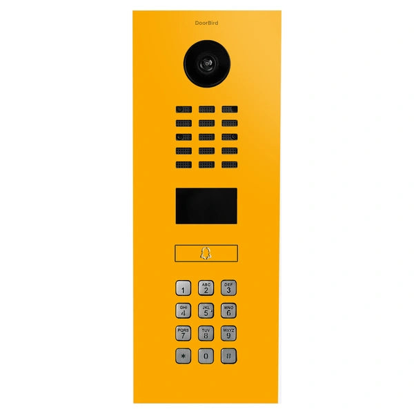 DoorBird D2101KV / D2201KV – RAL 1003 Signálna žltá