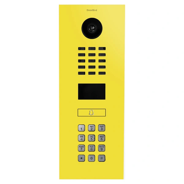 DoorBird D2101KV / D2201KV – RAL 1016 Sírová žltá