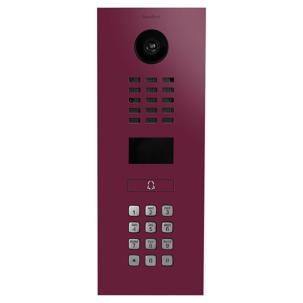 DoorBird D2101KV / D2201KV – RAL 4004 Bordová fialová