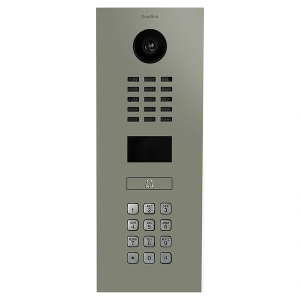 DoorBird D2101KV / D2201KV – RAL 7033 Cementovosivá