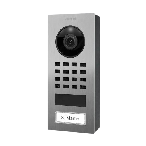 Interphone vidéo IP D1101V - montage en saillie, 1 bouton, Wi-Fi-26 versions