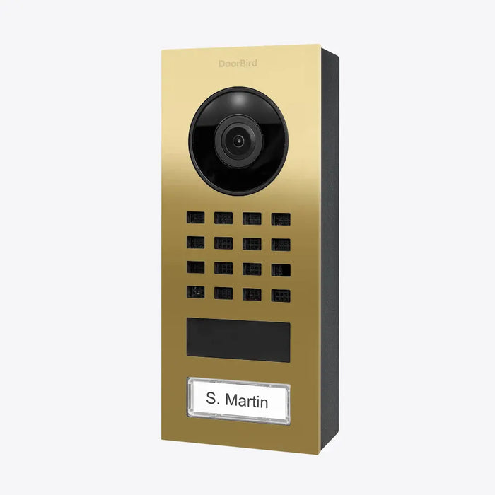 Interphone vidéo IP D1101V - montage en saillie, 1 bouton, Wi-Fi-26 versions