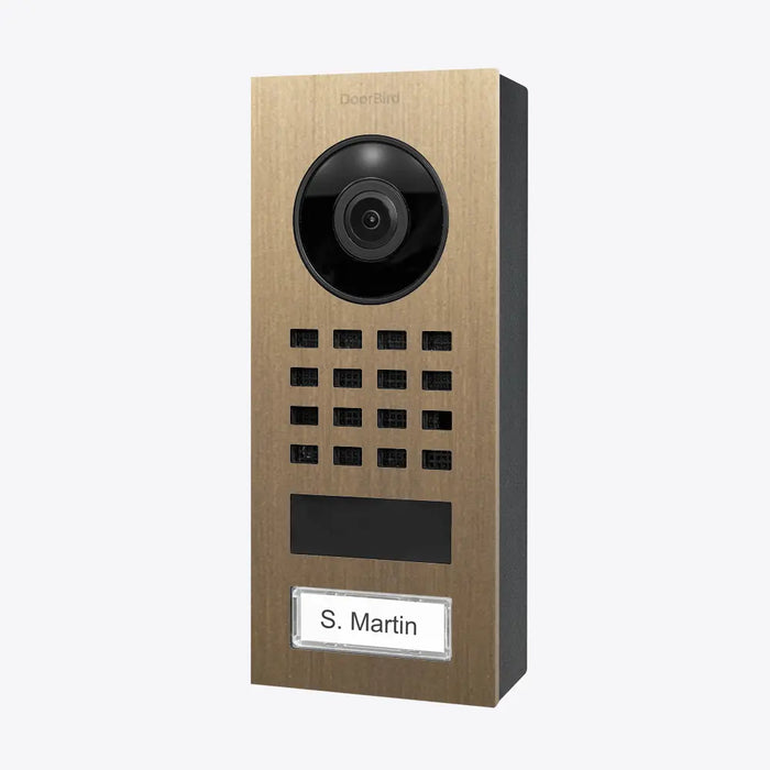 Interphone vidéo IP D1101V - montage en saillie, 1 bouton, Wi-Fi-26 versions