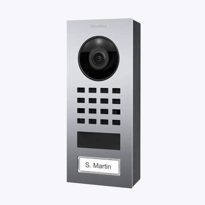 Interphone vidéo IP D1101V - montage en saillie, 1 bouton, Wi-Fi-26 versions