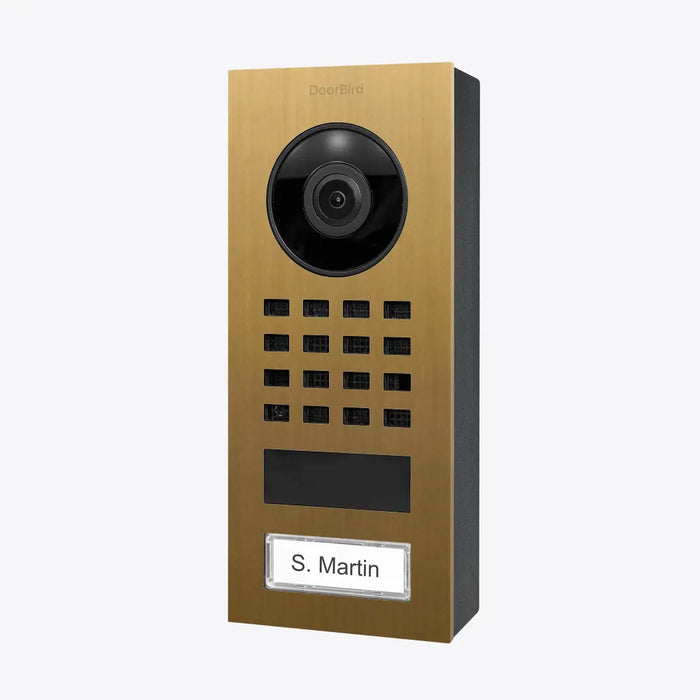 Interphone vidéo IP D1101V - montage en saillie, 1 bouton, Wi-Fi-26 versions