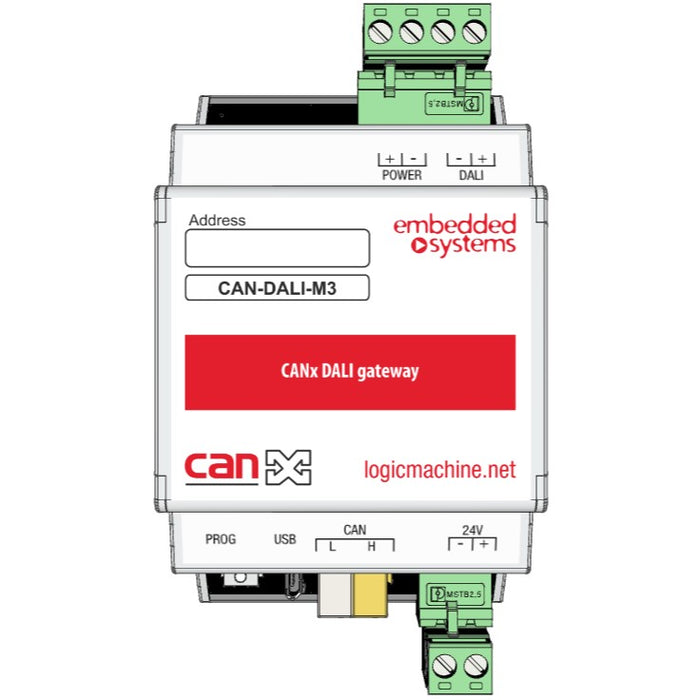 CAN-DALI-M3 bramki CANx DALI