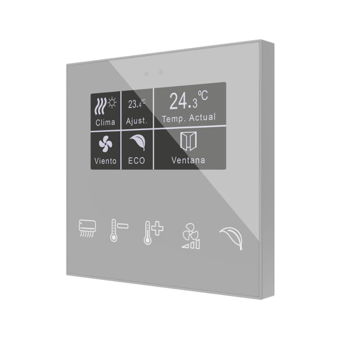 ZVIFDV2 KNX Regulátor izbovej teploty so senzorom teploty a vlhkosti