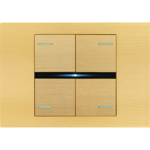 SO08A01KNX-3M OL-U KNX SWITCH 3-Modulový – METAL EDITION