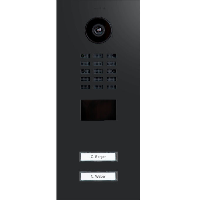 Interphone vidéo IP D2102V, 2 boutons - 7 versions