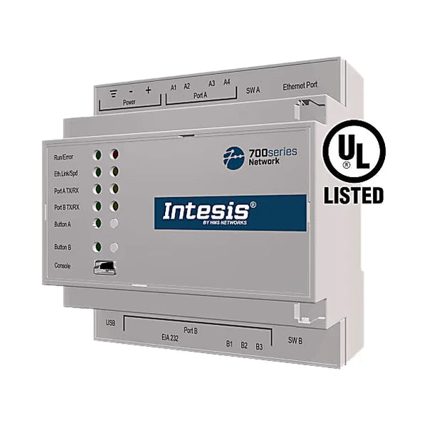 IN701KNX2500000 Gateway with KNX, BACnet, Modbus, ASCII support - 250 points