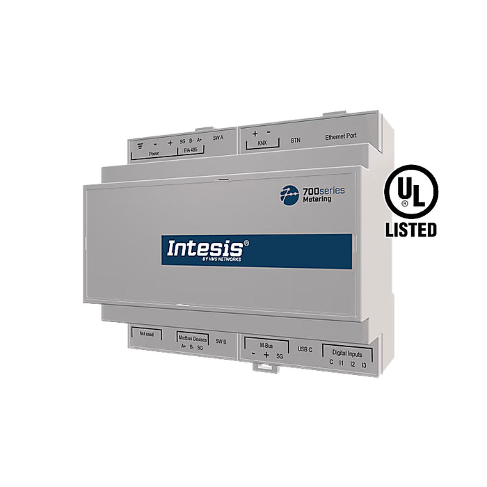 IN702MEB0200000 Mess Gateway mit Unterstützung für KNX, BACnet, Modbus, M-Bus - 20 Meter