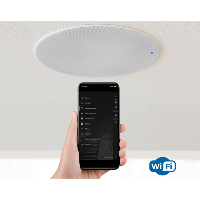 KEYROUND16AF - Ensemble d'enceintes extérieures WIFI contrôlable via une application