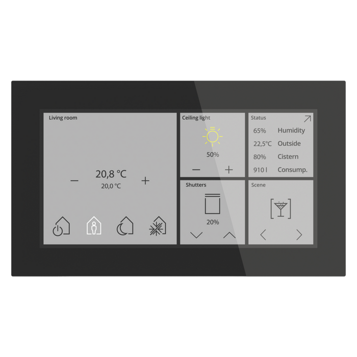 BE-GTSP6TS.01S Glass Touch Smart Plus 6"