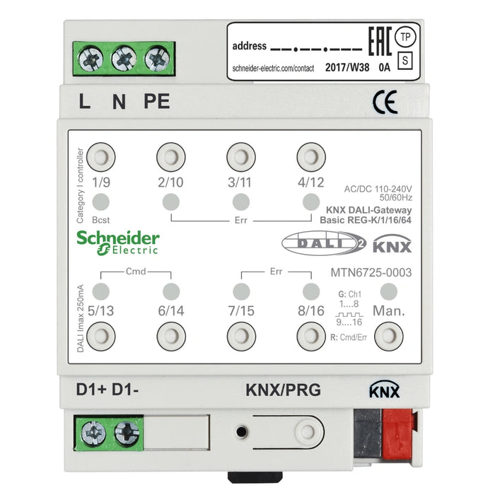 MTN6725-0003 DALI-Gateway Basic 1-output