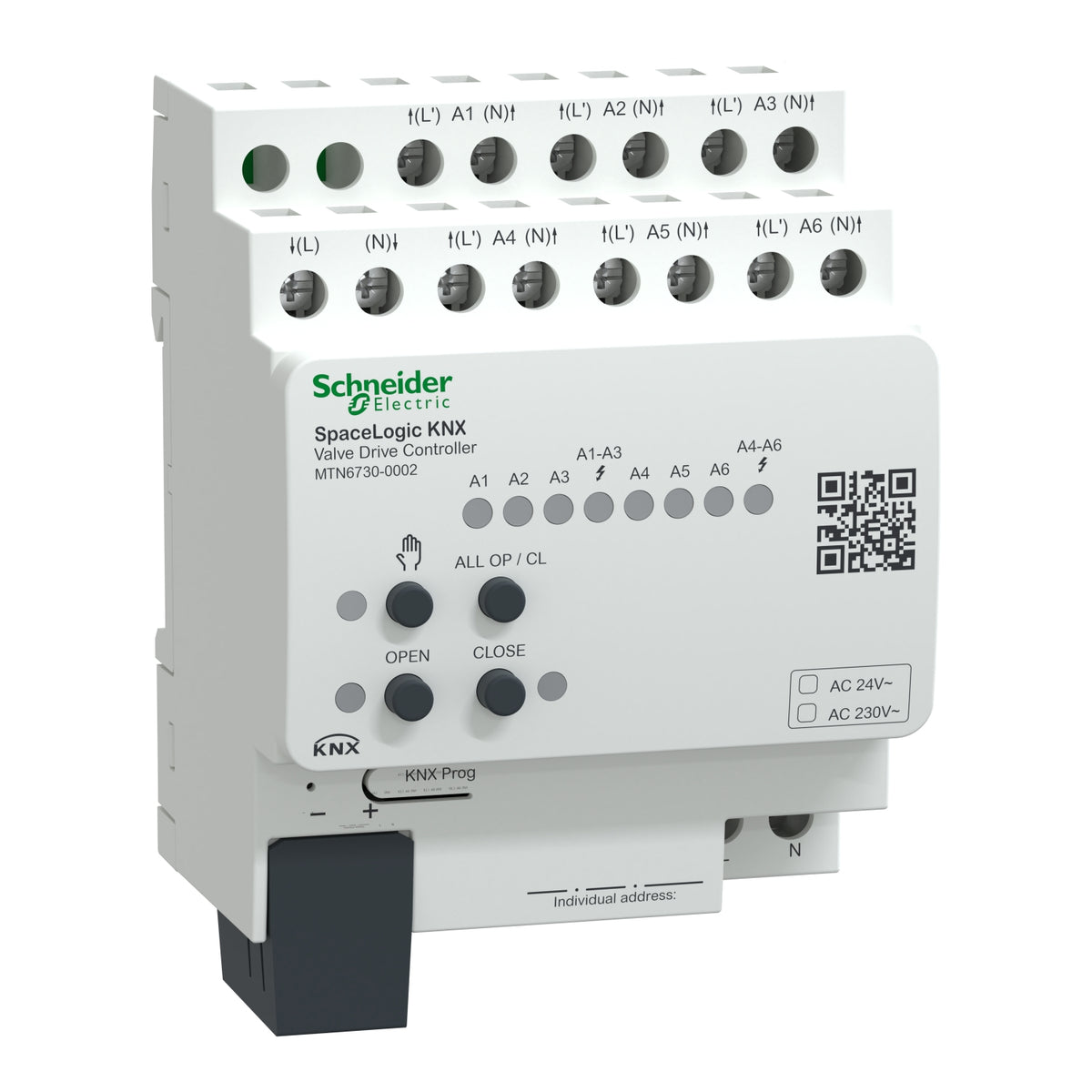Schneider Electric MTN6730-0002 SpaceLogic KNX Heating act. 230V/24V ...