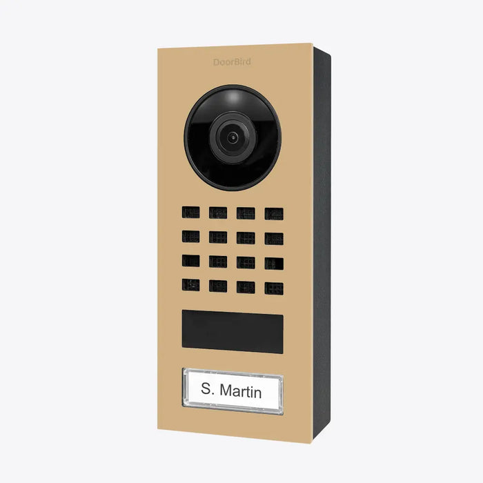 Interphone vidéo IP D1101V - montage en saillie, 1 bouton, Wi-Fi-26 versions