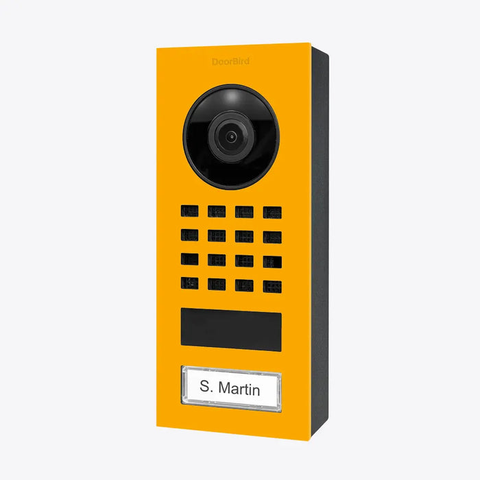 Interphone vidéo IP D1101V - montage en saillie, 1 bouton, Wi-Fi-26 versions