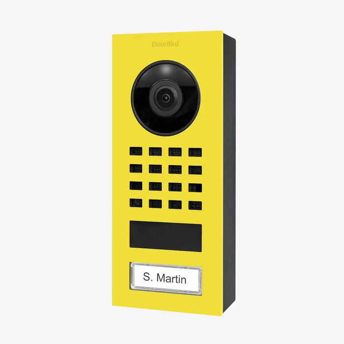 Interphone vidéo IP D1101V - montage en saillie, 1 bouton, Wi-Fi-26 versions