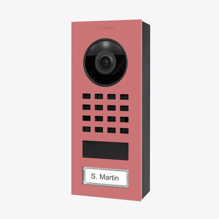 Interphone vidéo IP D1101V - montage en saillie, 1 bouton, Wi-Fi-26 versions