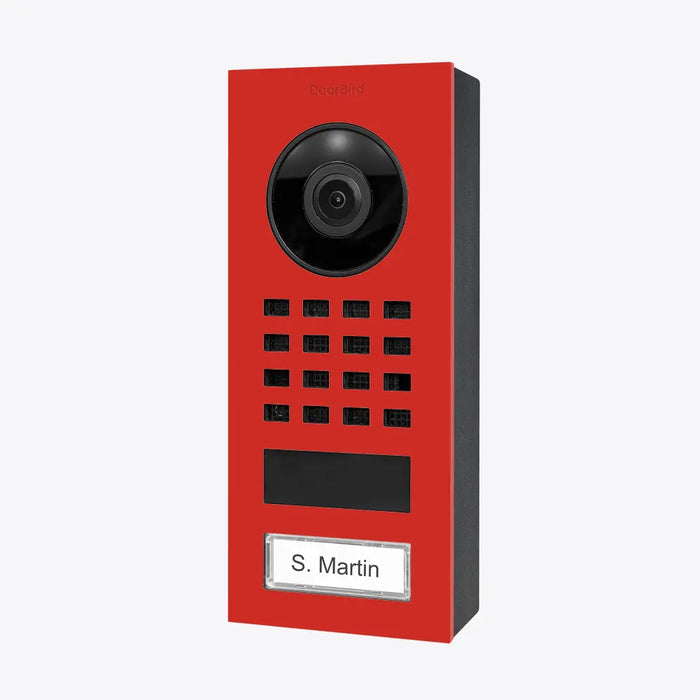 Interphone vidéo IP D1101V - montage en saillie, 1 bouton, Wi-Fi-26 versions