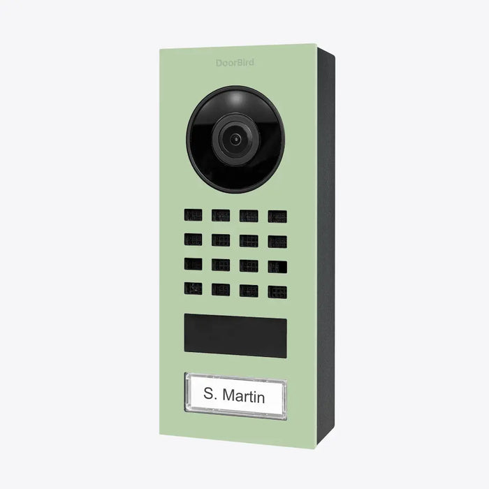 Interphone vidéo IP D1101V - montage en saillie, 1 bouton, Wi-Fi-26 versions