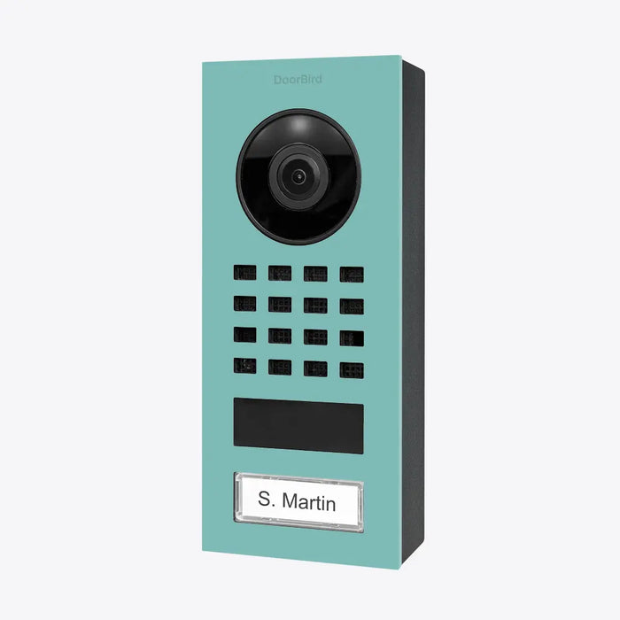 Interphone vidéo IP D1101V - montage en saillie, 1 bouton, Wi-Fi-26 versions