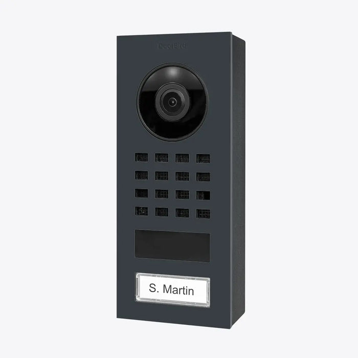 Interphone vidéo IP D1101V - montage en saillie, 1 bouton, Wi-Fi-26 versions