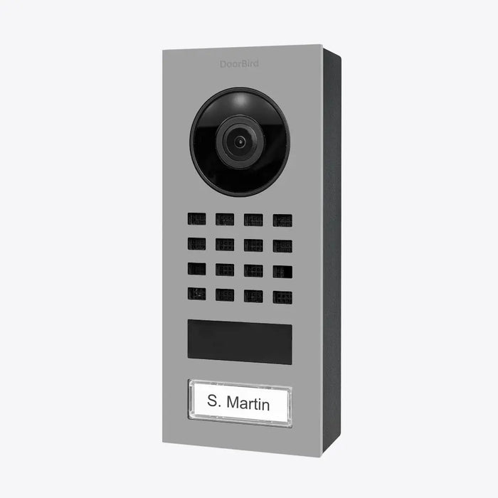 Interphone vidéo IP D1101V - montage en saillie, 1 bouton, Wi-Fi-26 versions