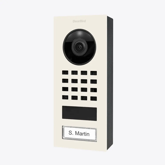 Interphone vidéo IP D1101V - montage en saillie, 1 bouton, Wi-Fi-26 versions