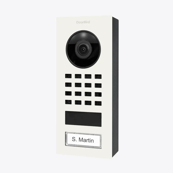 Interphone vidéo IP D1101V - montage en saillie, 1 bouton, Wi-Fi-26 versions