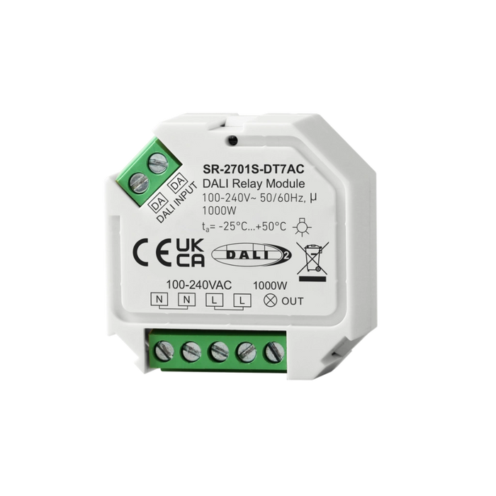 SR-2701S-DT7AC DALI-2 Module de commutation 1×4,3 A