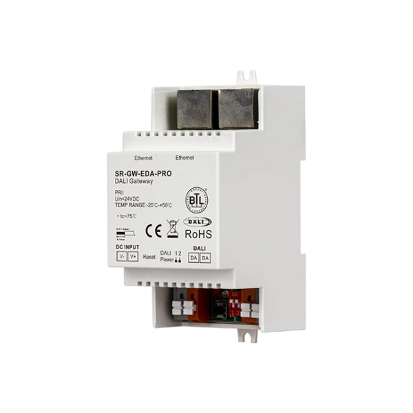 SR-GW-EDA-PRO Ethernet DALI gateway with BACnet/IP and MQTT