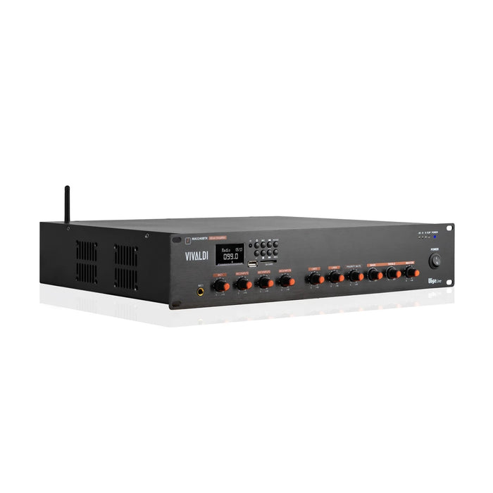 Ulisse MA5240BTK – Einzelzonen Verstärker-Mixer mit Player 240 W