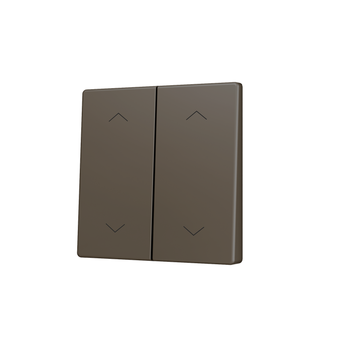 ZS55SOFT KNX Przycisk miękki 55×55