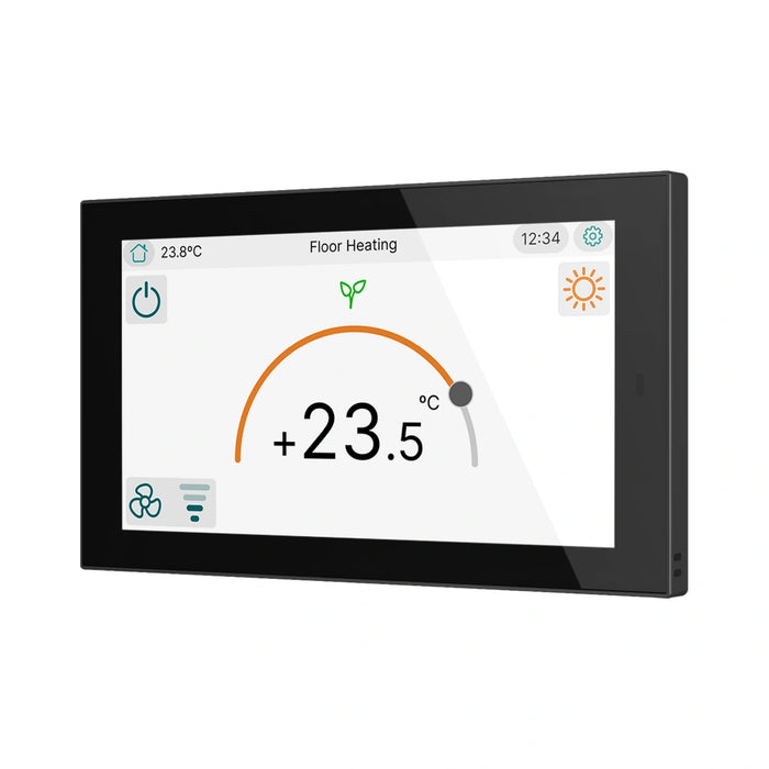 CX50 Farebný kapacitný dotykový panel KNX s 5" displejom